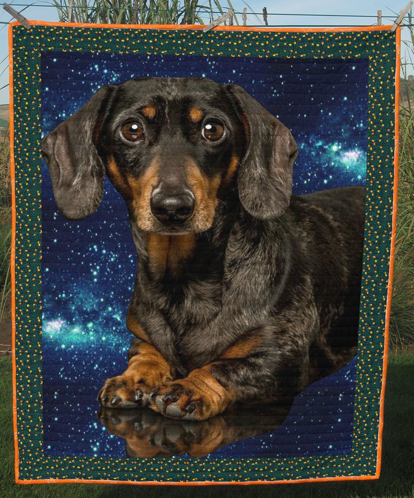 Dachshund Quilt Blanket DHC13123897VT