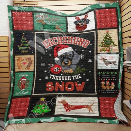 Dachshund Quilt Blanket DHC13123901VT