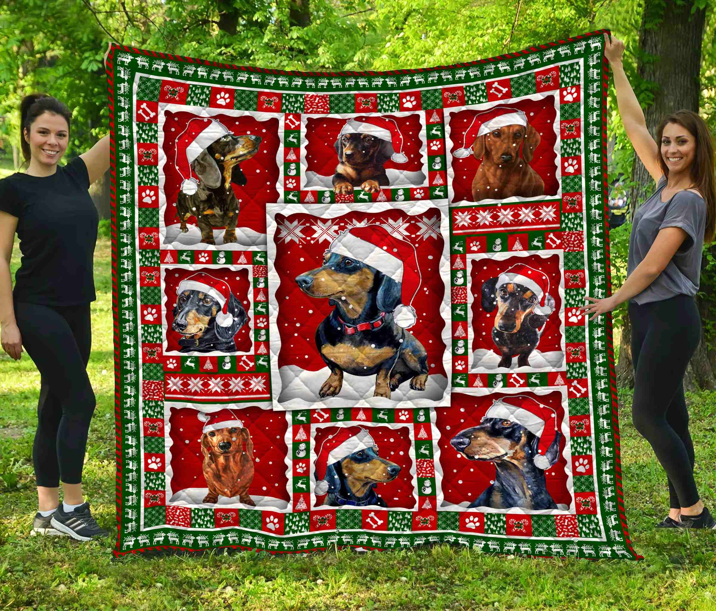 Dachshund Quilt Blanket DHC291128VT