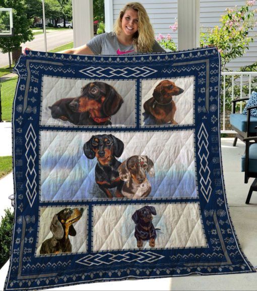 Dachshund Quilt Blanket DHC2911412VT