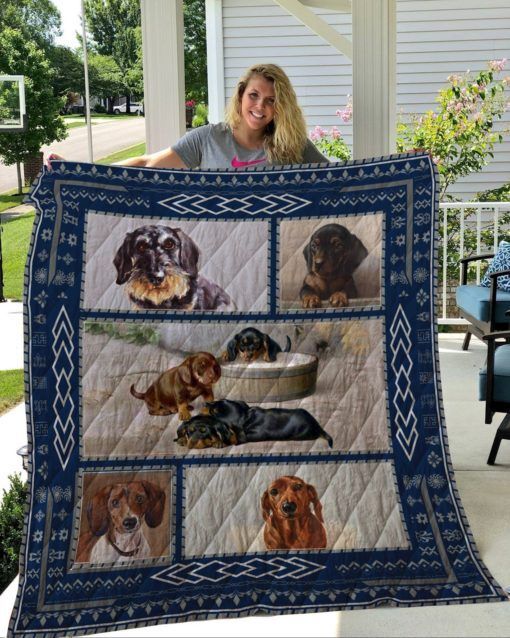 Dachshund Quilt Blanket DHC2911415VT