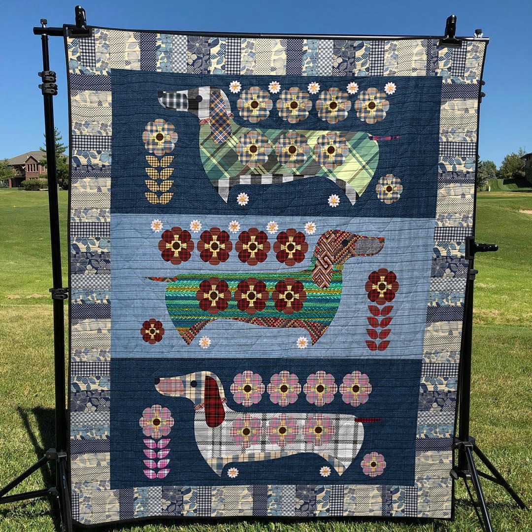 Dachshund Quilt Blanket DHC3101119LT
