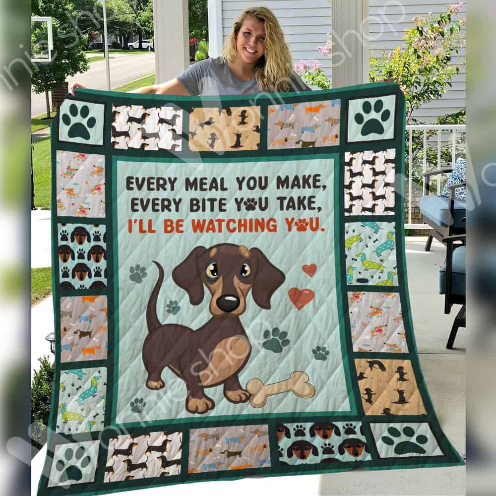Dachshund Quilt Blanket DHC3101123LT