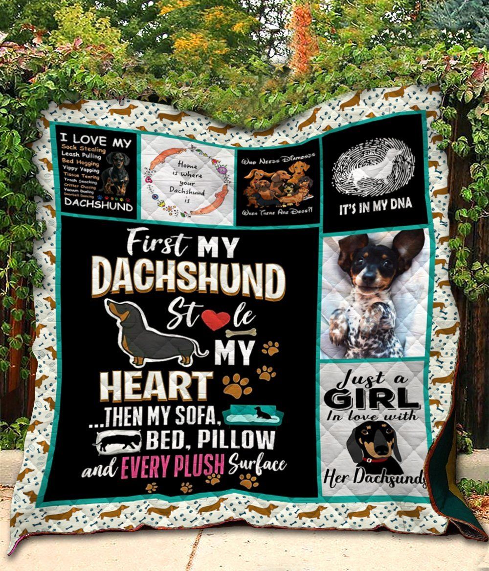 Dachshund Quilt Blanket DHC3112529VT