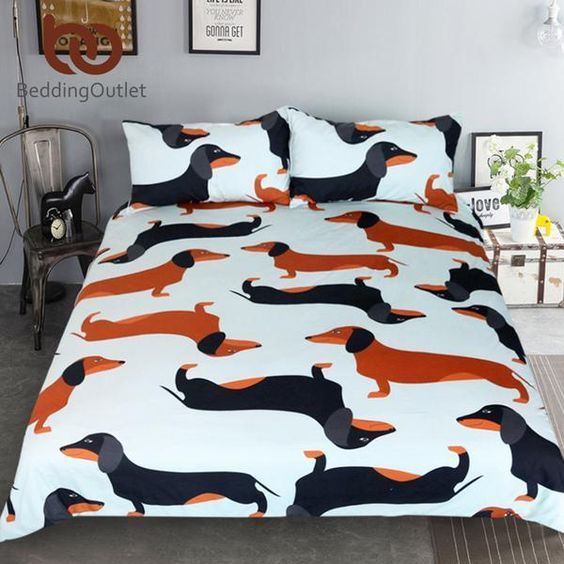 Dachshund Sausage Bedding Set