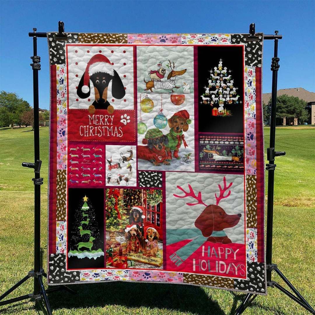Dachshund TD2809338 Quilt Blanket