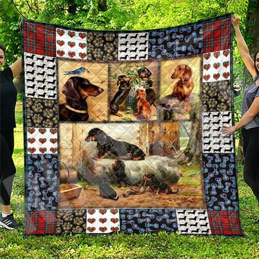 Dachshund This Feeling Bl Quilt Blanket DHC0201201119TD