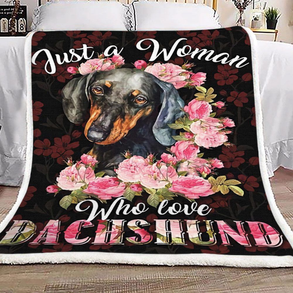 Dachshund Sherpa Fleece