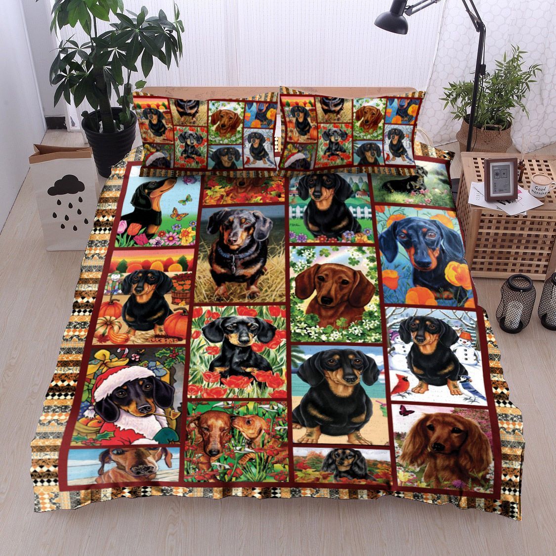 Dachshund Bedding Set