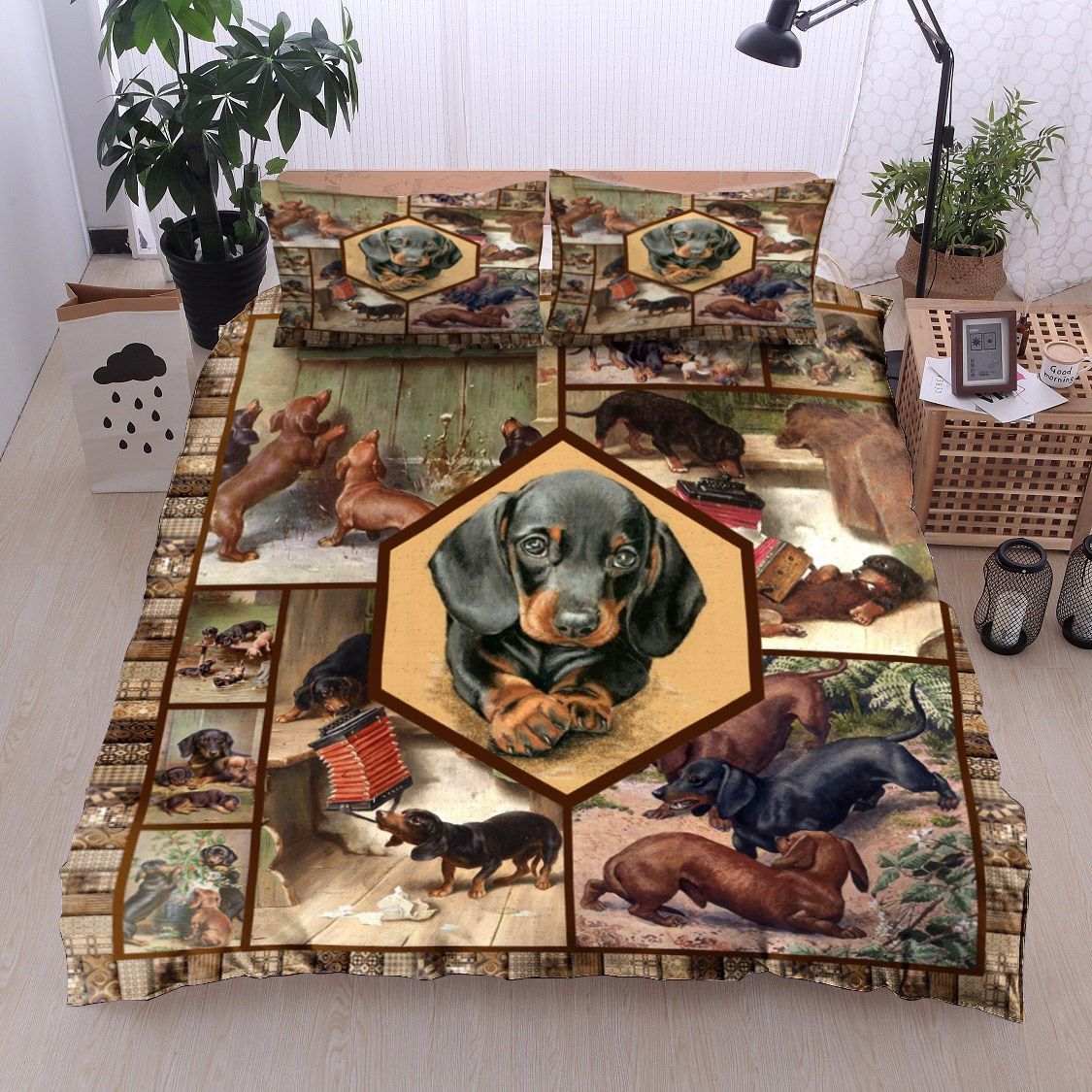 Dachshund Bedding Set