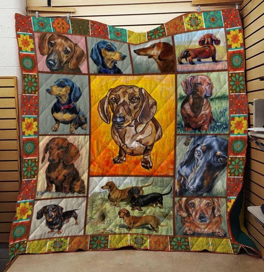 Dachshund You Are An Angel Quilt Blanket DHC0201201317TD