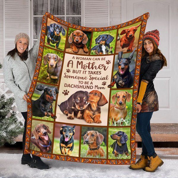 Dachshunds Mom GS-CL-DT0107 Quilt Blanket