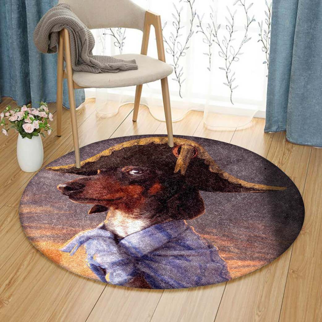 Dachshunds Round Carpet