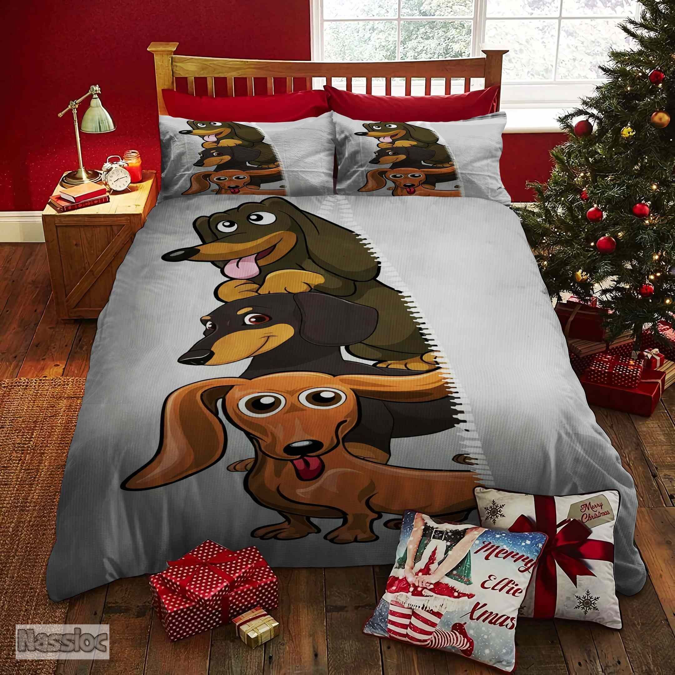 Dachshuns Bedding Set