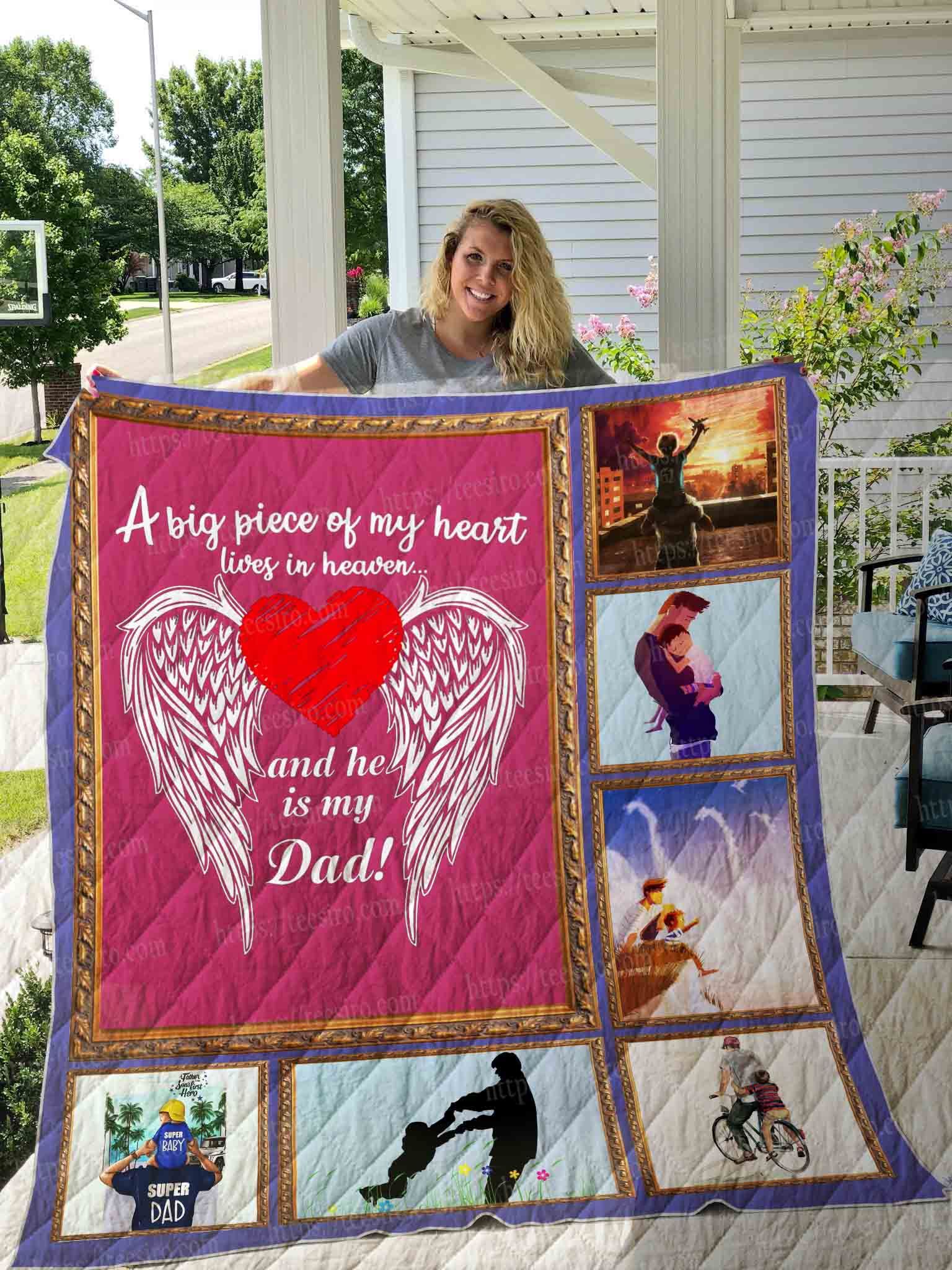 Dad And Son Quilt Blanket DHC1501412VT