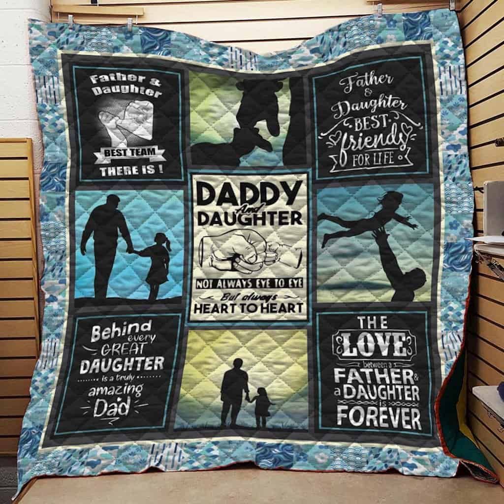 Dad Daughter Quilt Blanket DHC1102725TD
