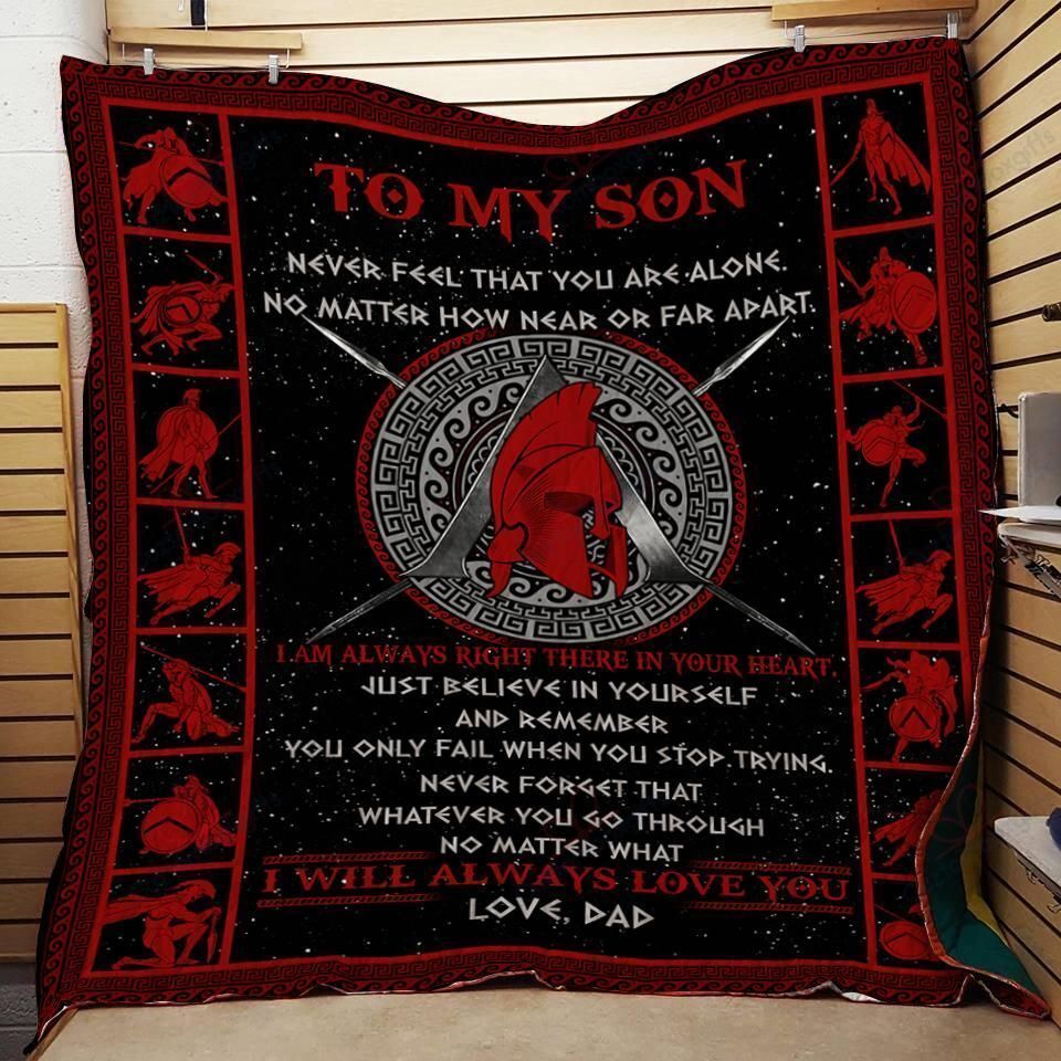 Dad Son DT2109156CL Quilt Blanket