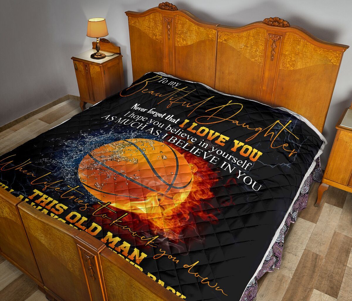 Dad To Daughter Quilt Blanket DHC02011466DD