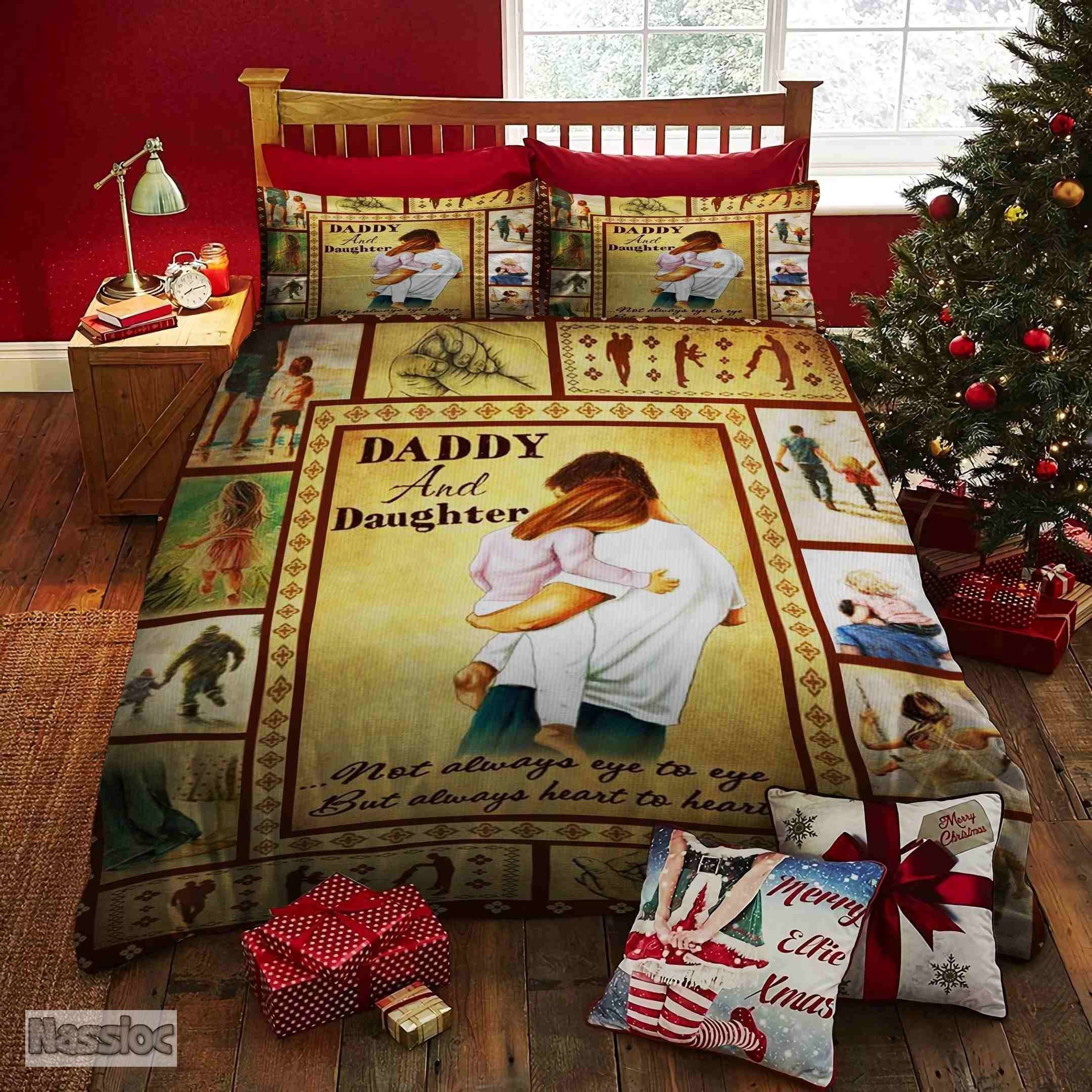 Daddy And Daughter Bedding Set