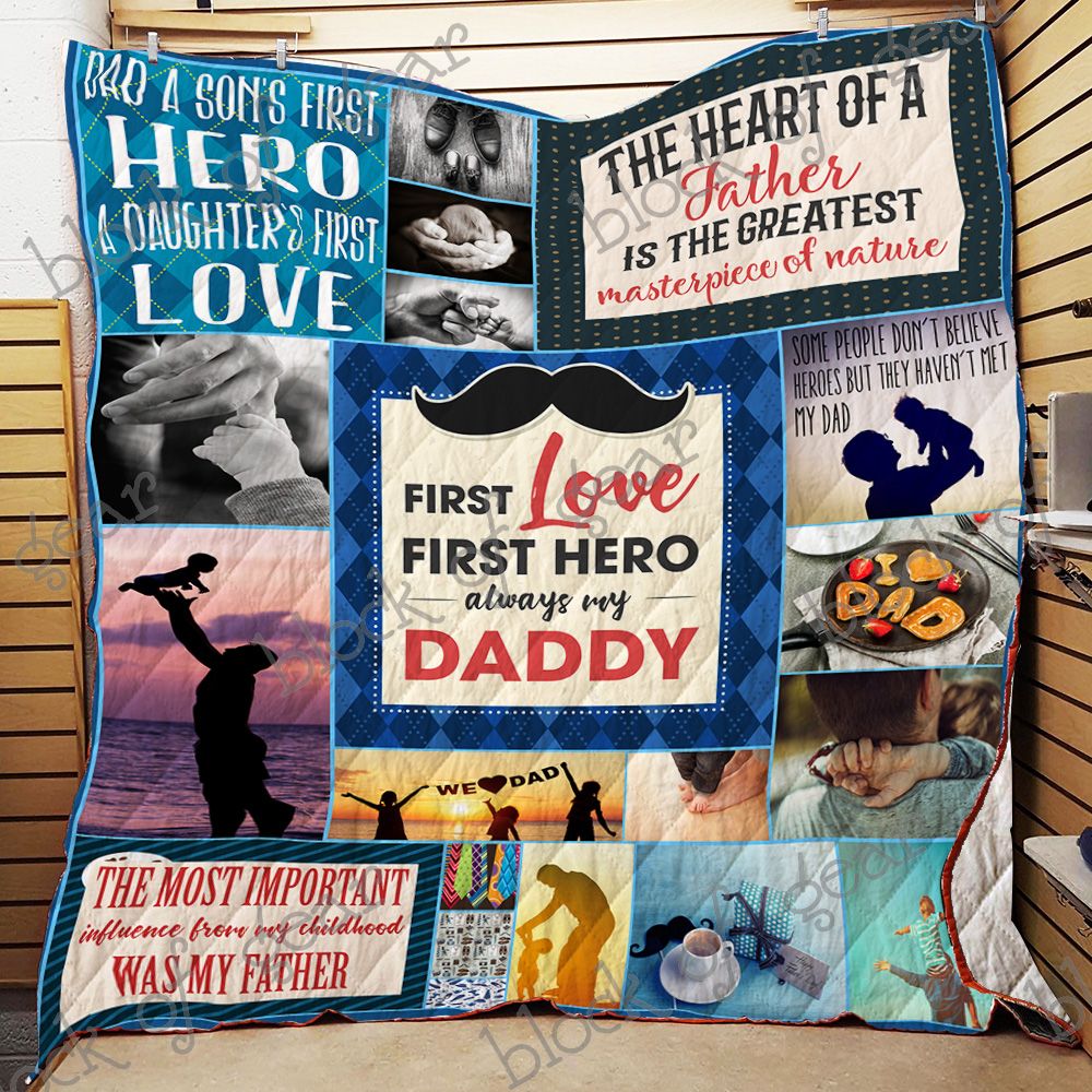 Daddy First Love First Hero Quilt N62 Dhc11121620Dd
