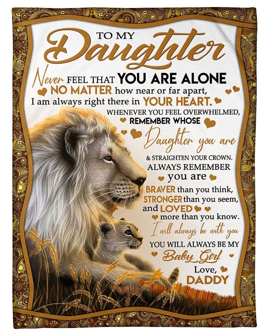 Daddy Giving Daughter No Matter How Near Or Far Apart Fleece Blanket Fleece Blanket