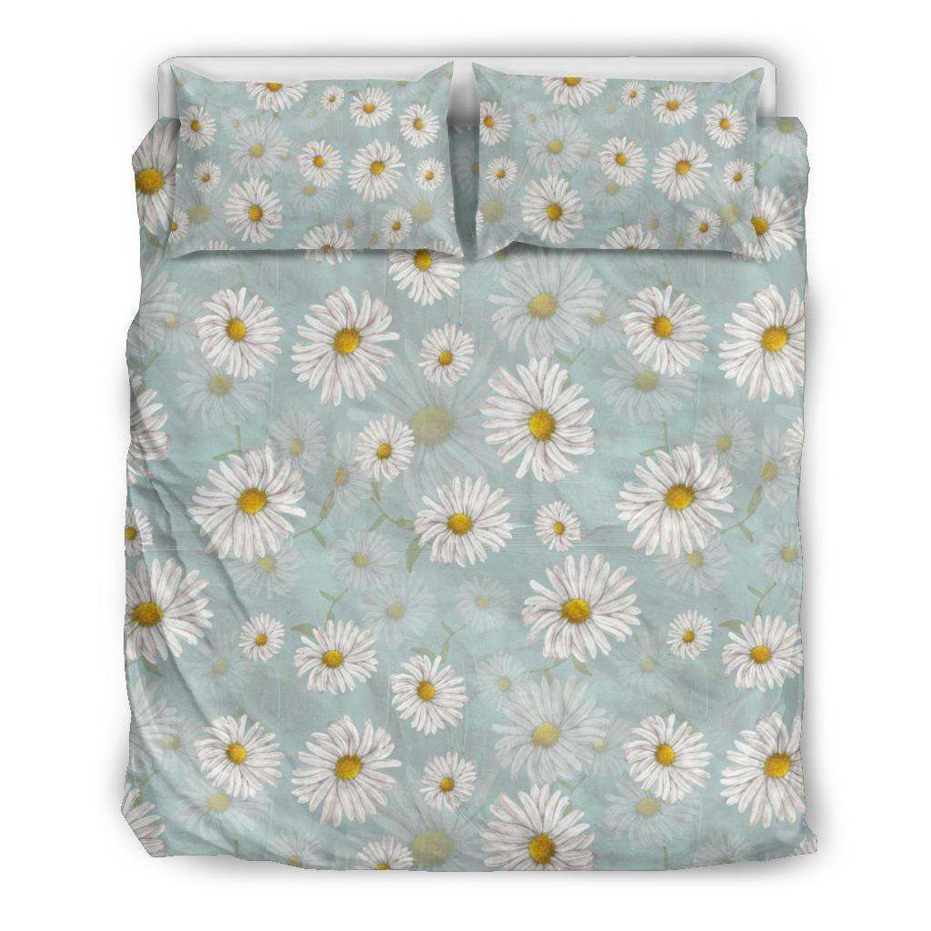 Daisy Pattern Vintage Bedding Set