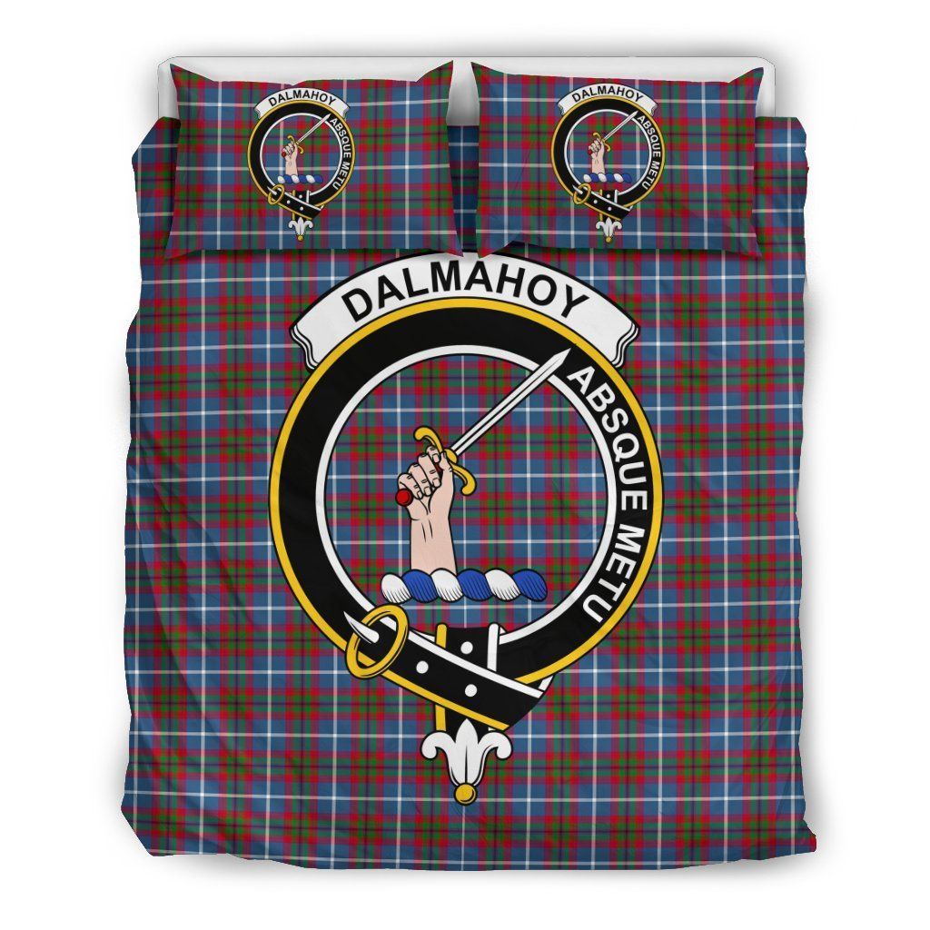 Dalmahoy Clan Badge Tartan Bedding Set