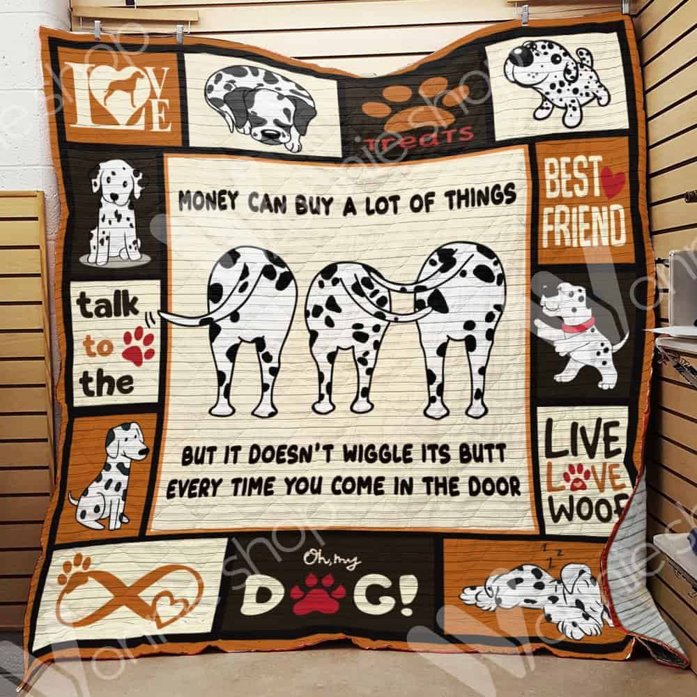 Dalmantian Dog Blanket LNT0512004 Quilt Blanket