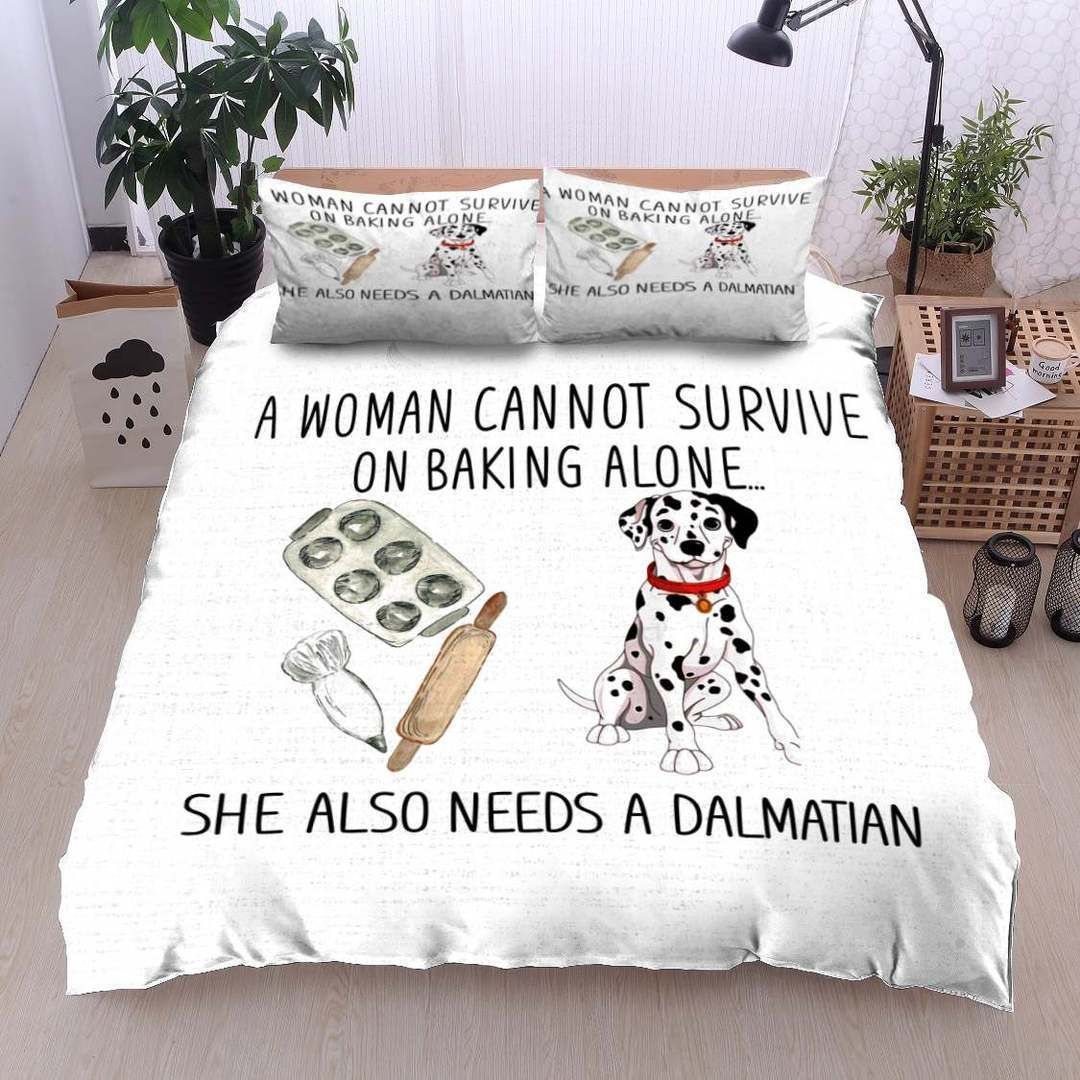 Dalmatian Baking Bedding Set