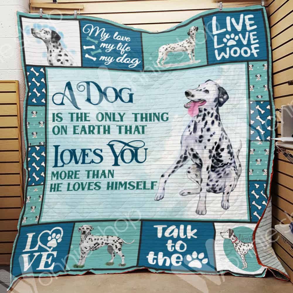 Dalmatian Dog Blanket LNT1012091 Quilt Blanket
