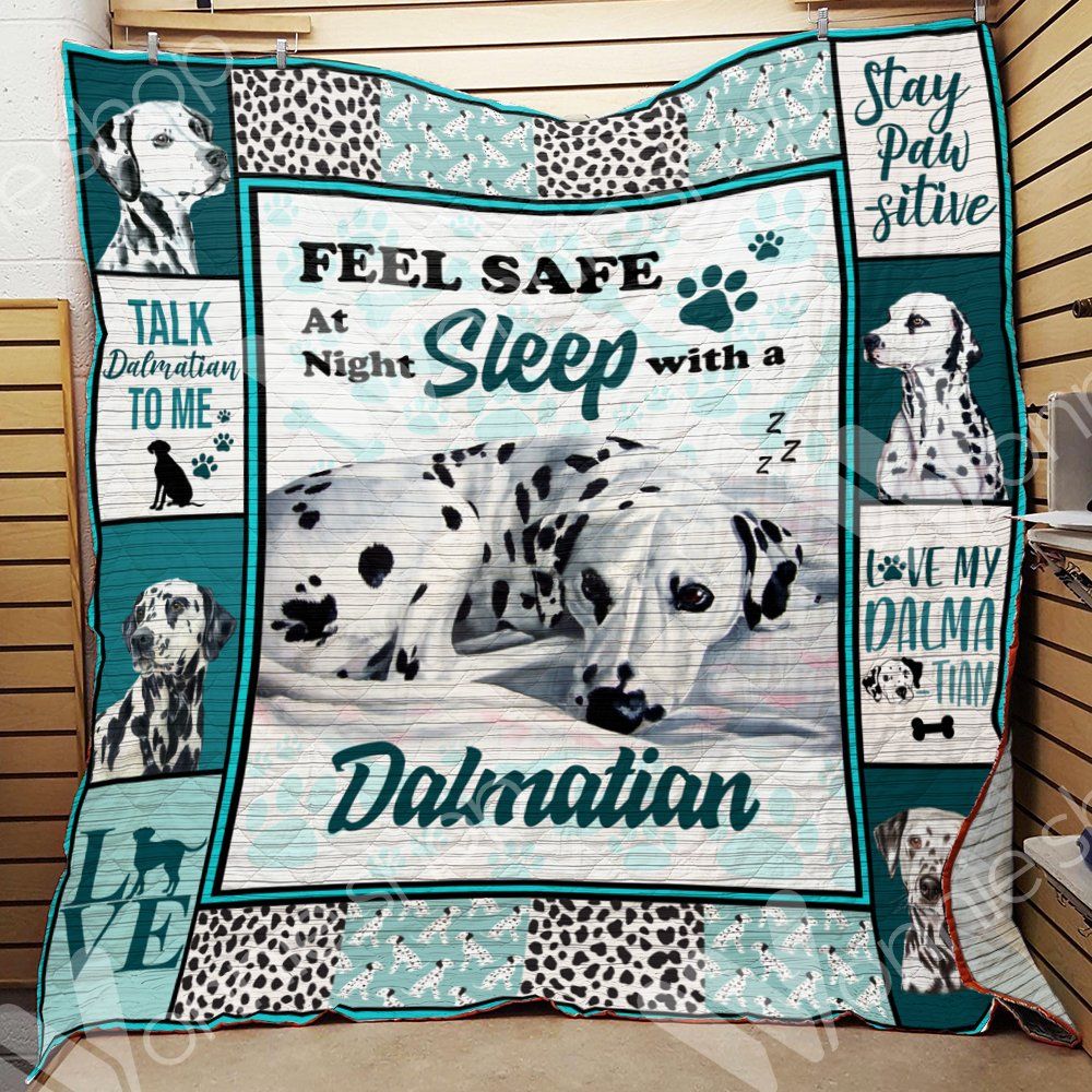 Dalmatian Dog Blanket LNT1112013 Quilt Blanket