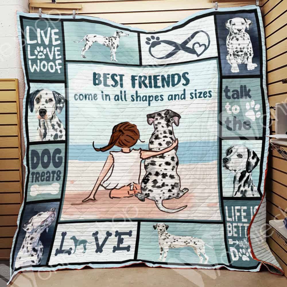 Dalmatian Dog Blanket LNT1512019 Quilt Blanket
