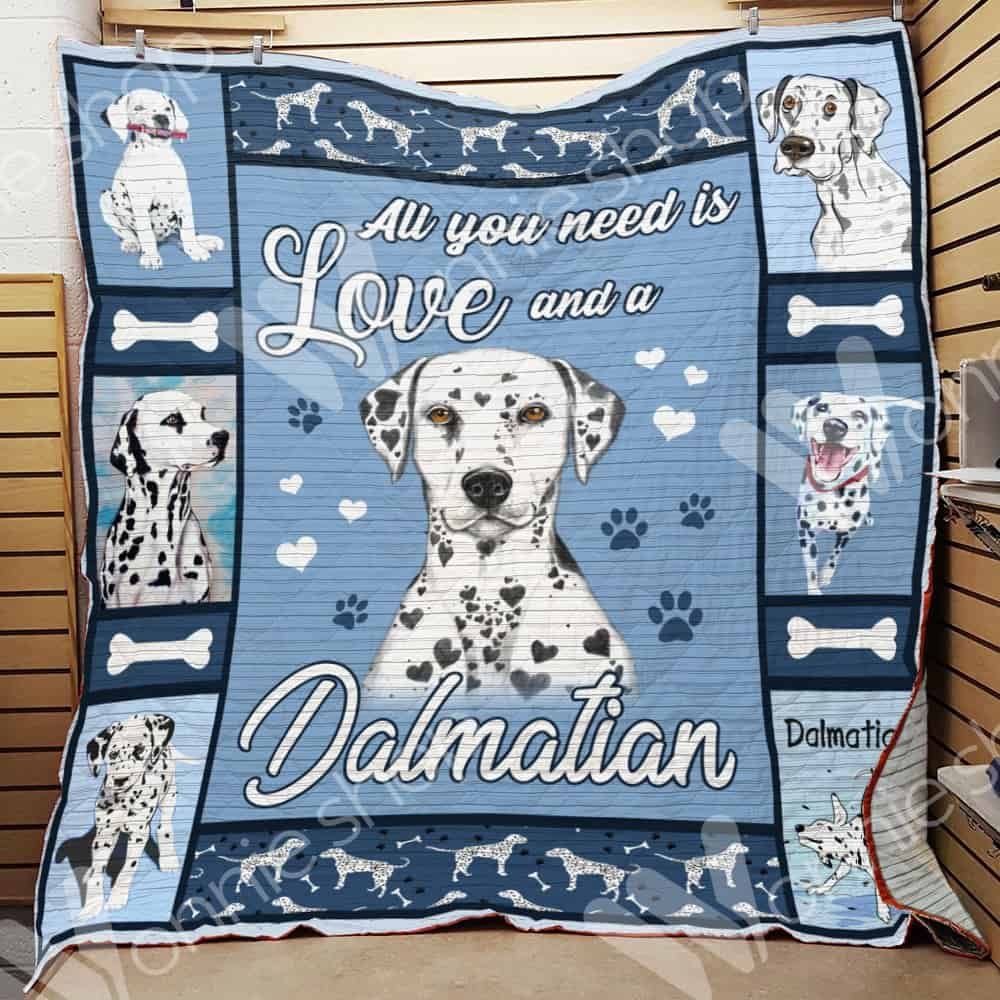 Dalmatian Dog Blanket LNT1512021 Quilt Blanket