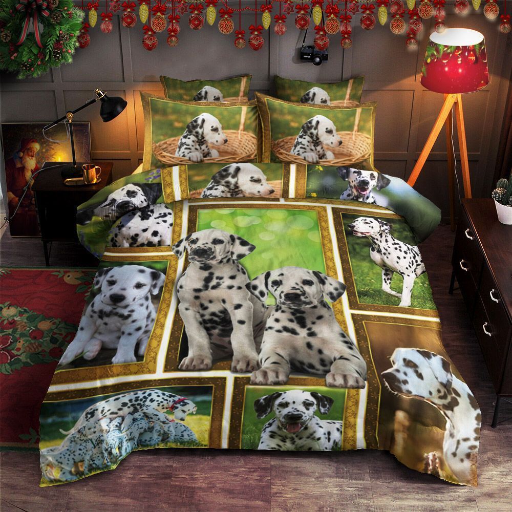 Dalmatian Dog Bedding Set