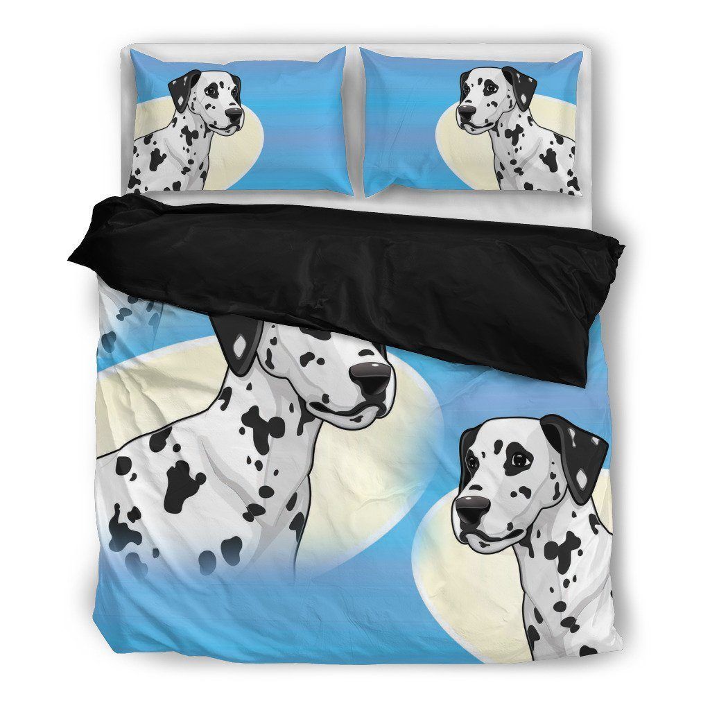 Dalmatian Lover 3 Dog Themed Bedding Set