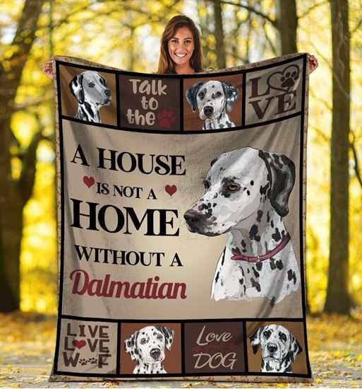 Dalmatian Fleece Blanket