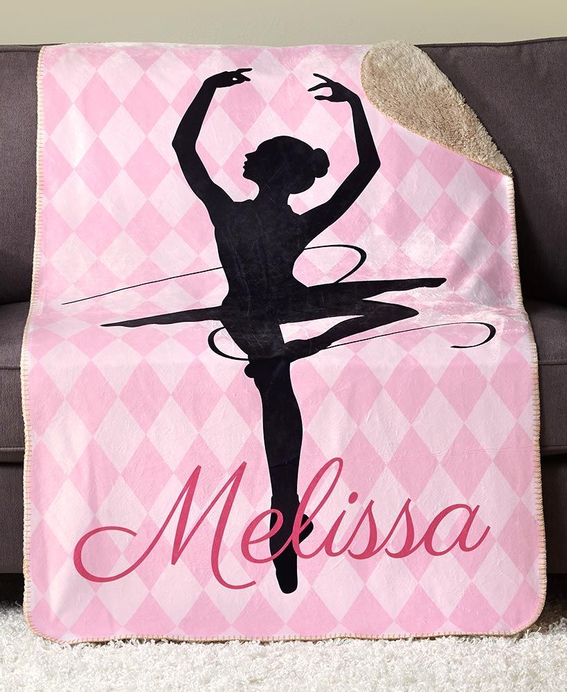 Dance Personalized Fleece Blanket