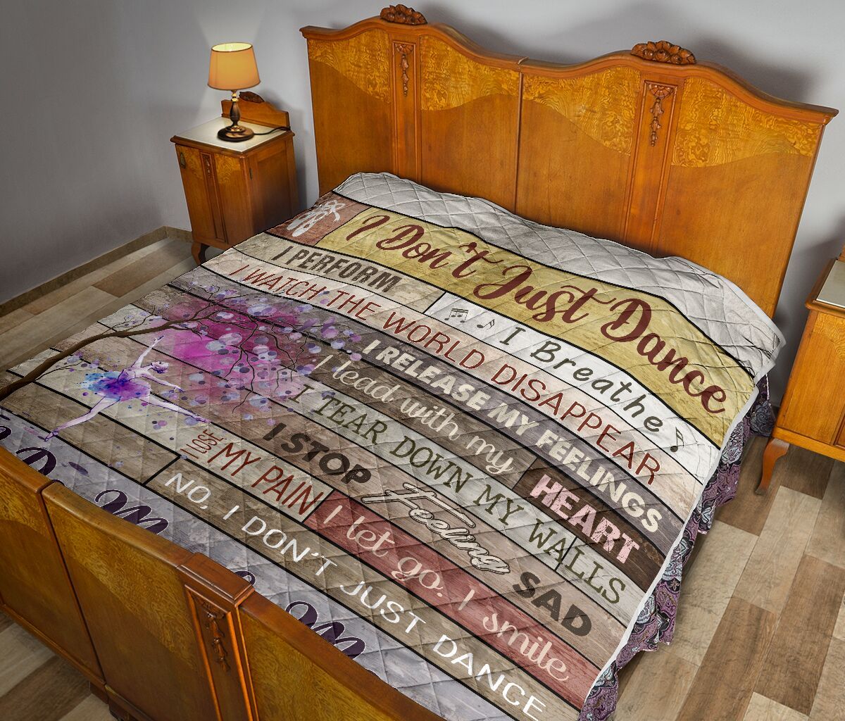 Dancer Green Dragon Quilt Blanket DHC3112113TD