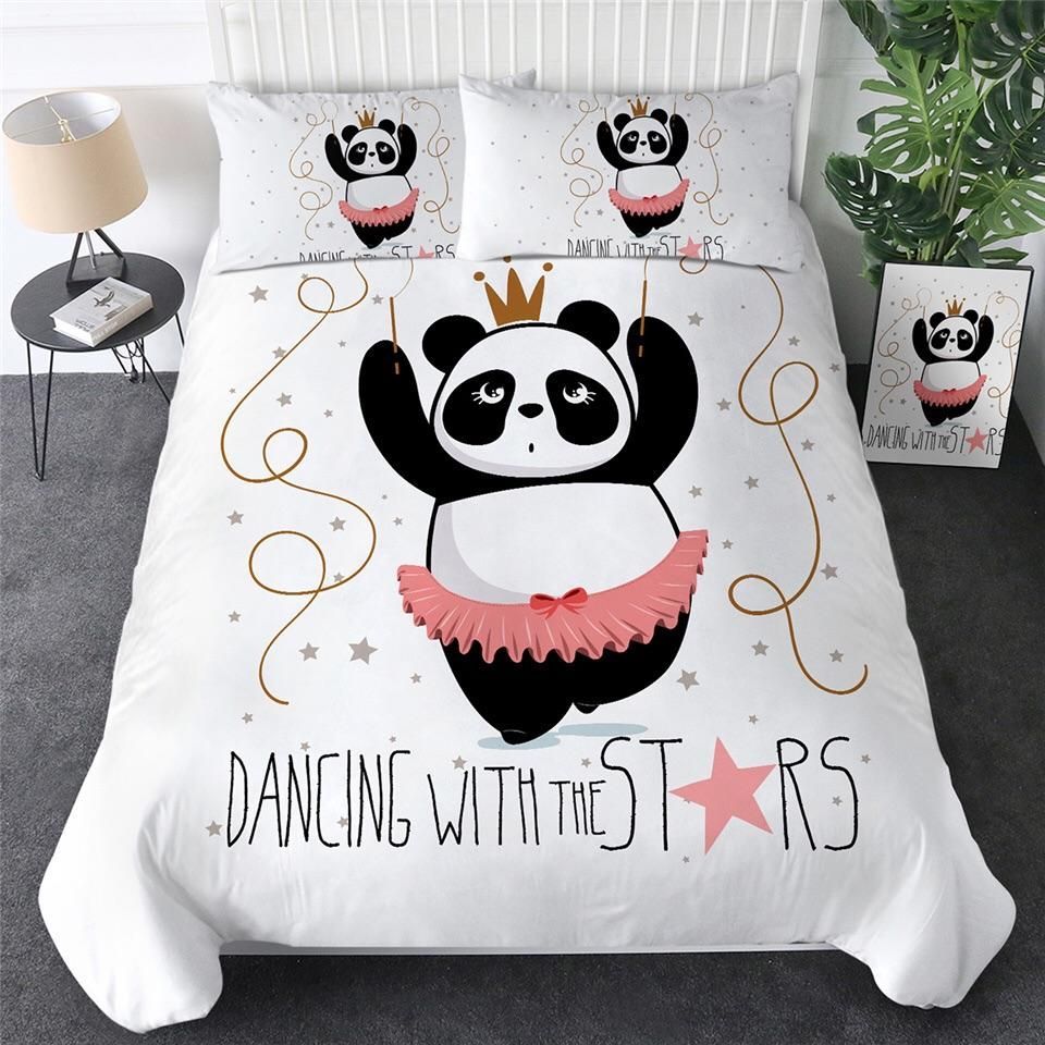 Dancing Panda Bedding Set