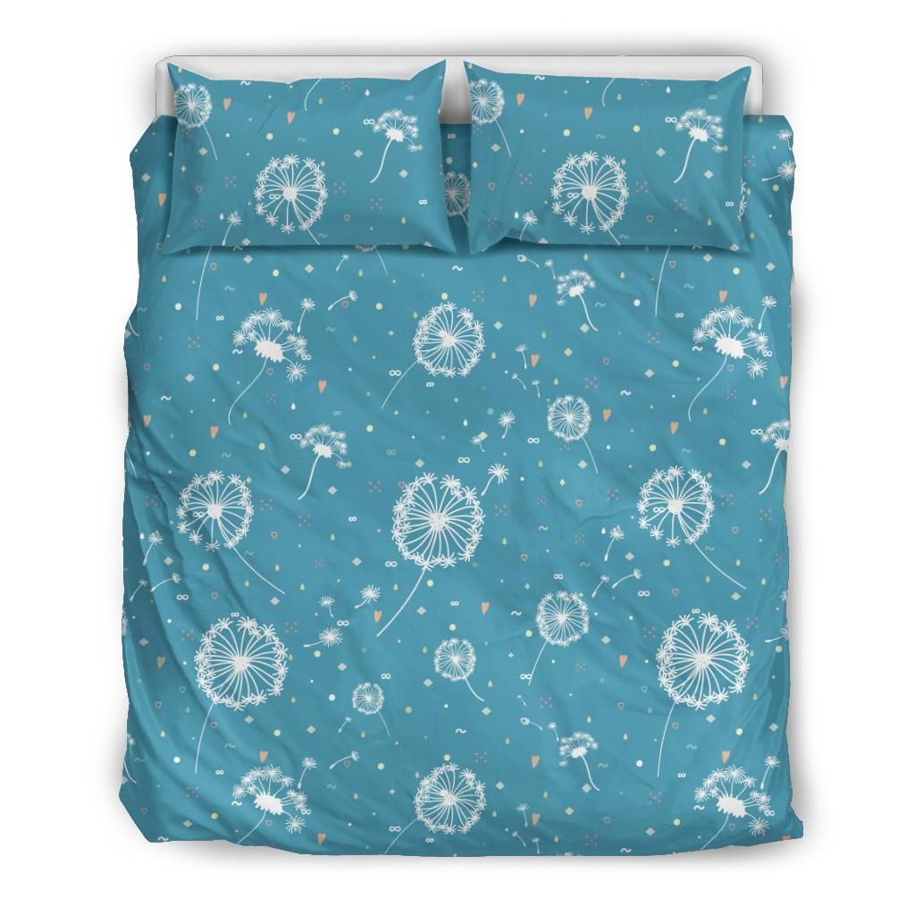 Dandelion Blue Bedding Set