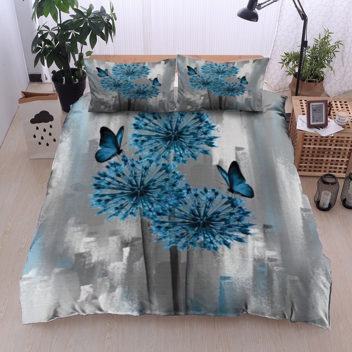 Dandelion Butterfly Bedding Set