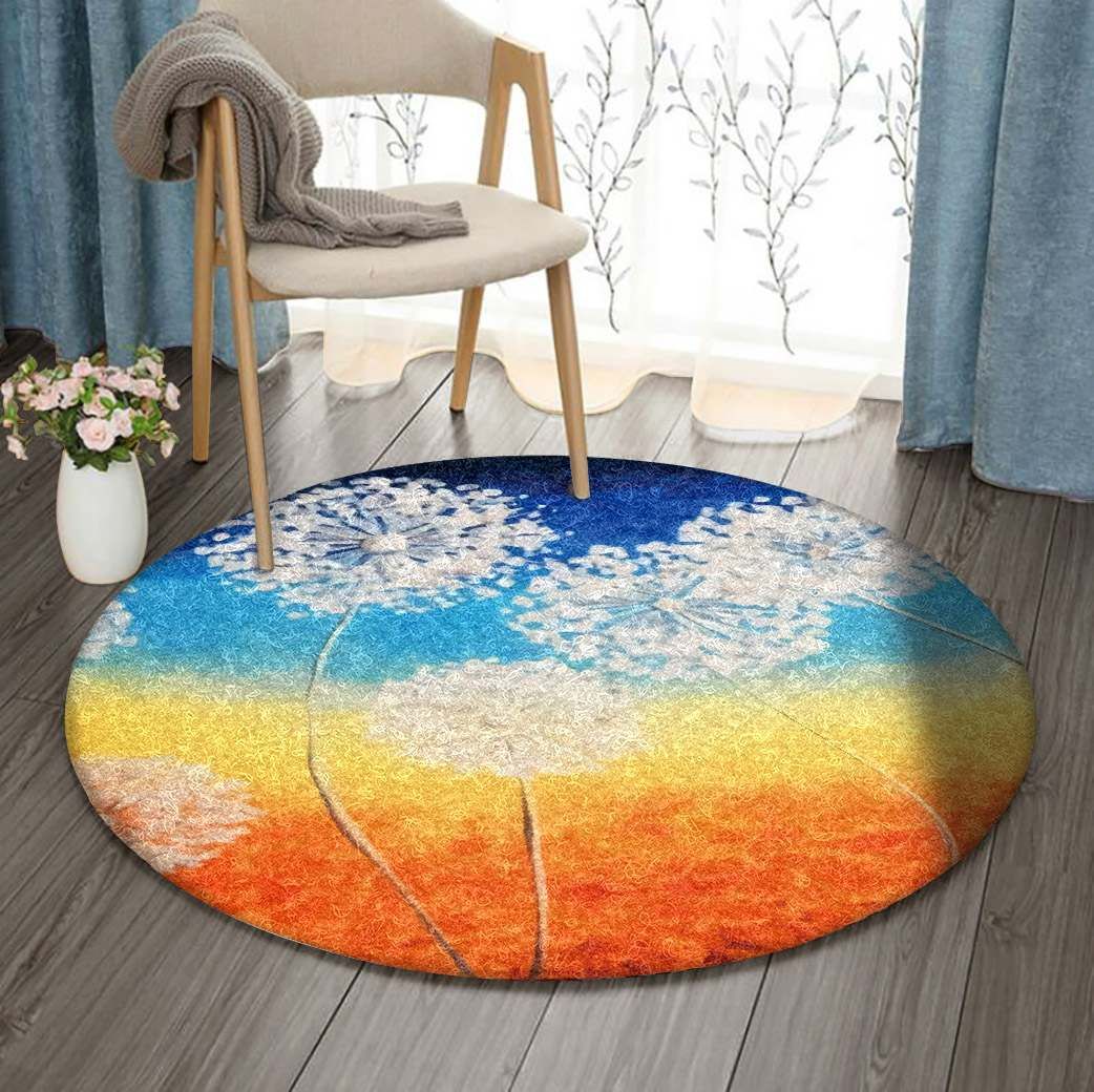 Dandelion Round Carpet