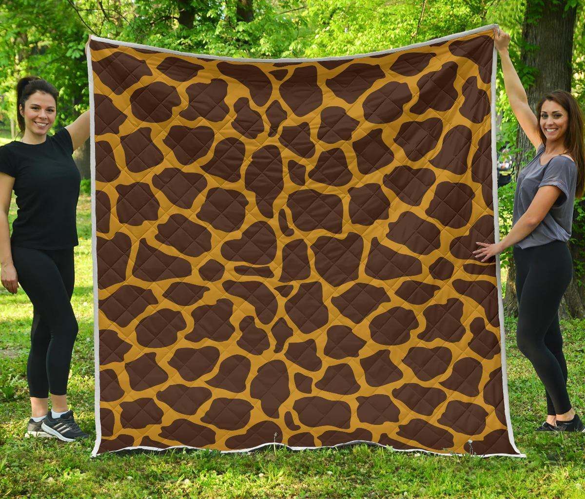 Dark Brown Cow CL17100233MDQ Quilt Blanket