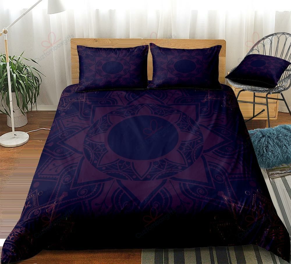 Dark Purple Bedding Set