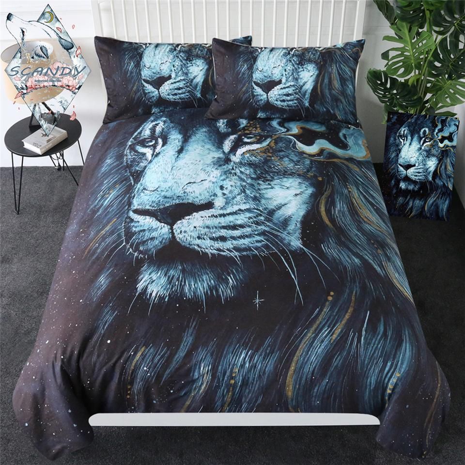 Darkness Lion Bedding Set