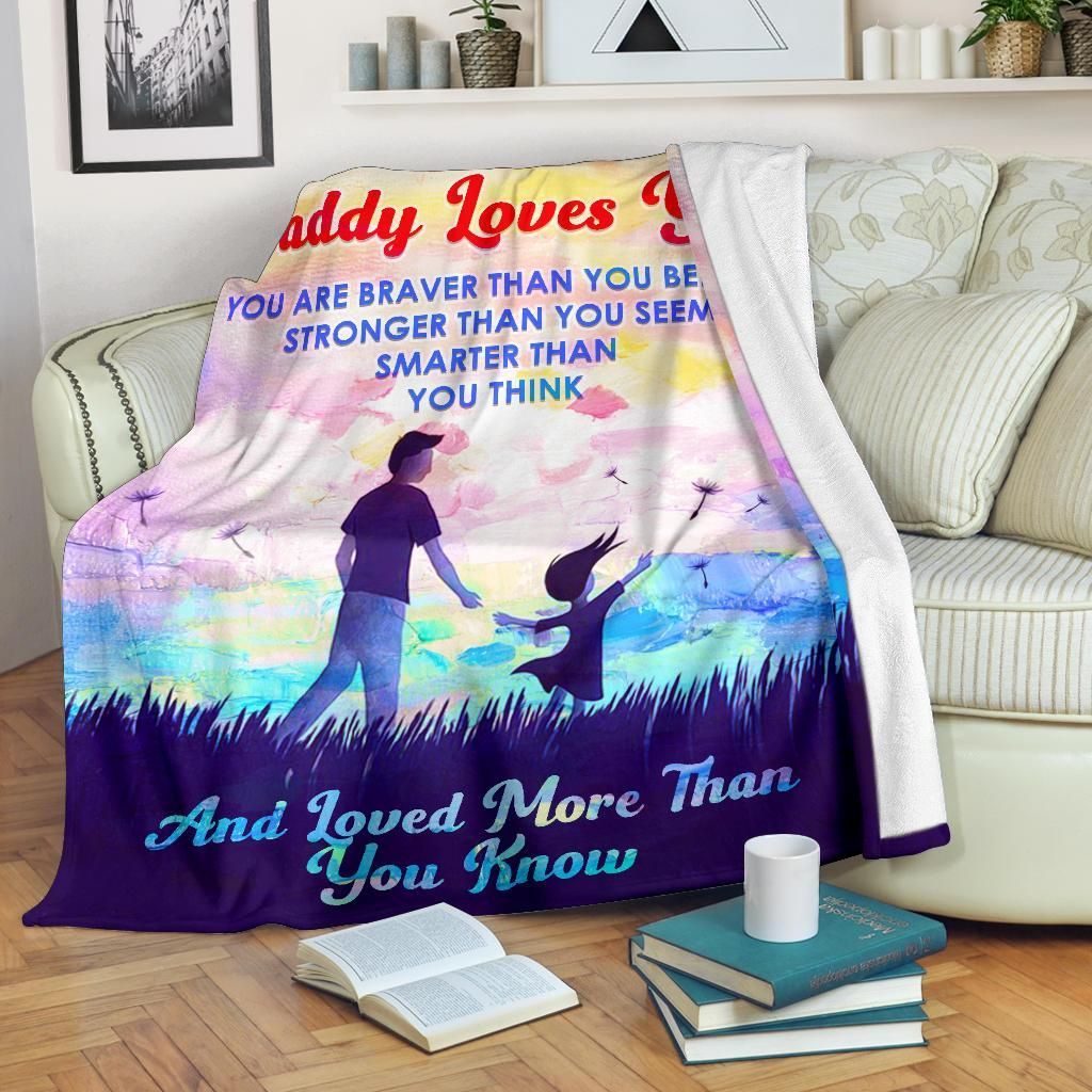 Daughter Sherpa Fleece Blanket