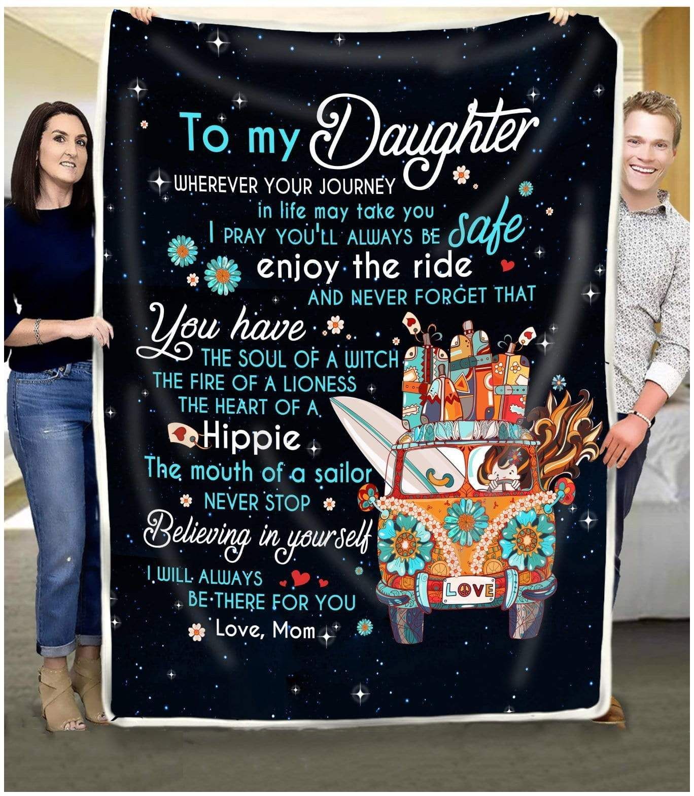 Daughter Fleece Blanket