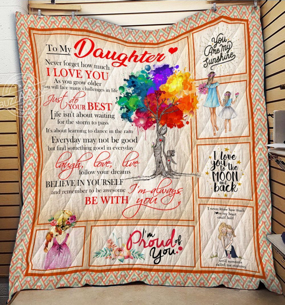 Daughter GS-CL-DT2706 Quilt Blanket