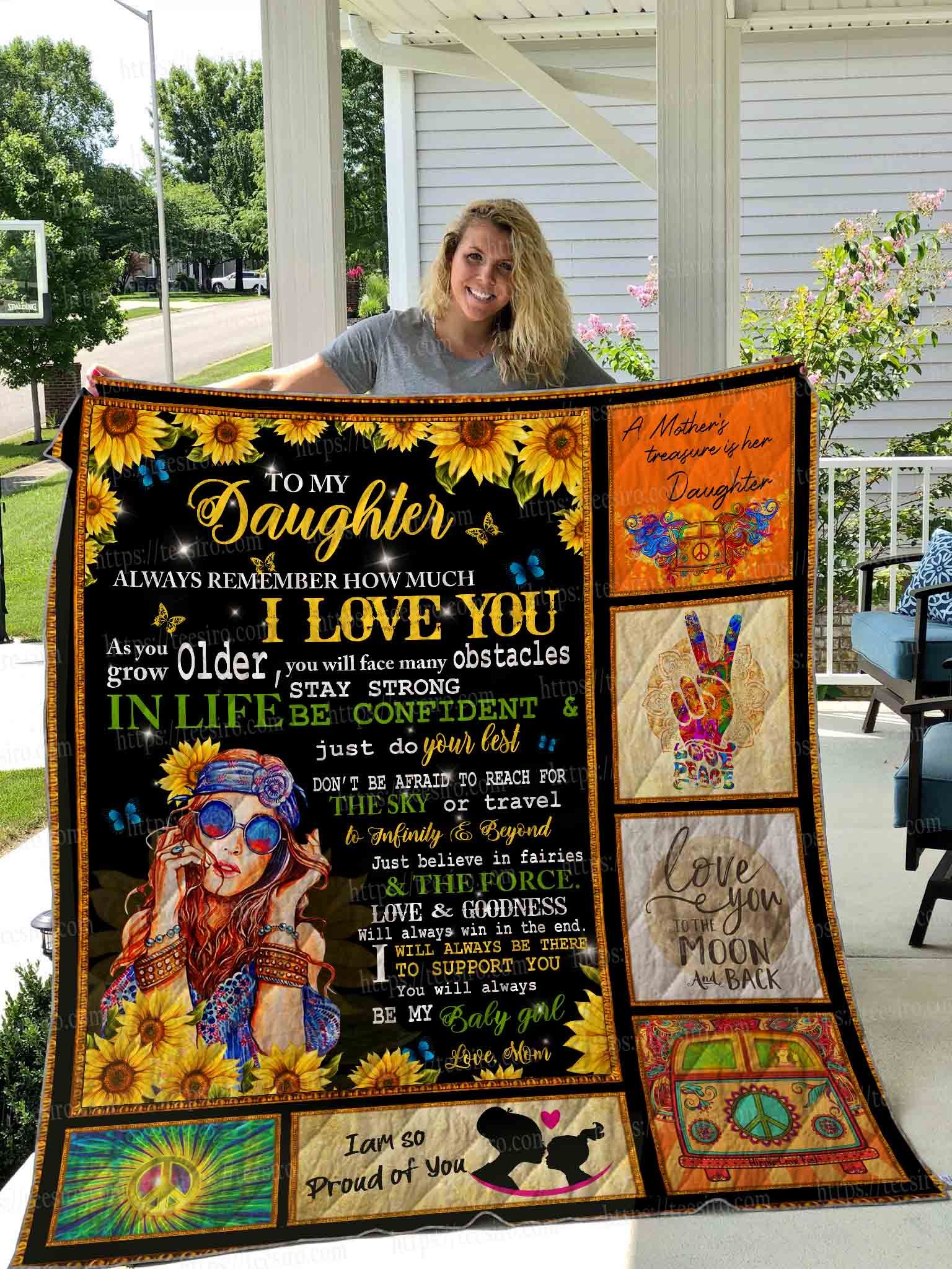 Daughter Hippie Quilt Blanket DHC1501720VT