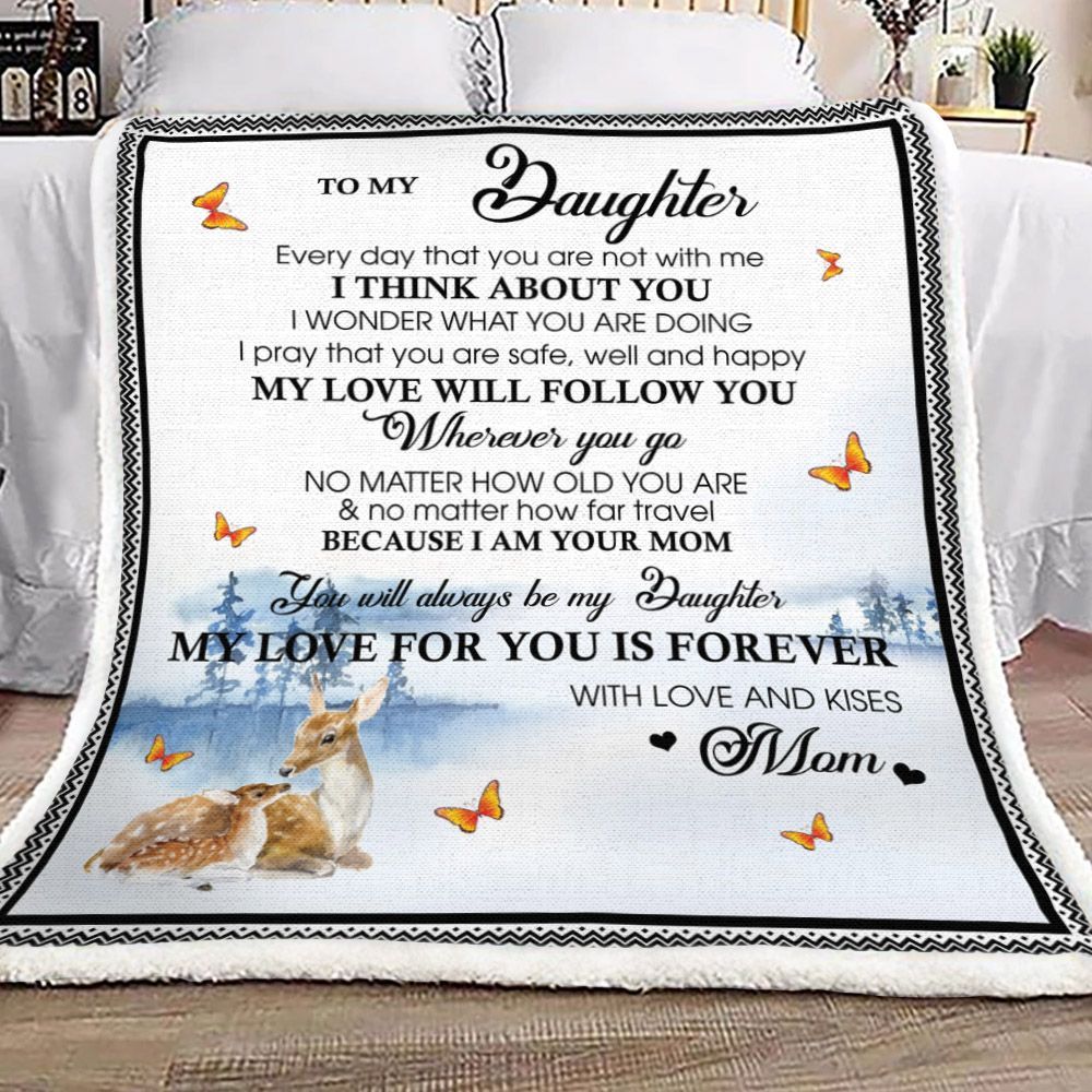 Daughter My Daughter Home Garden Linens Sherpa Fleece Blanket